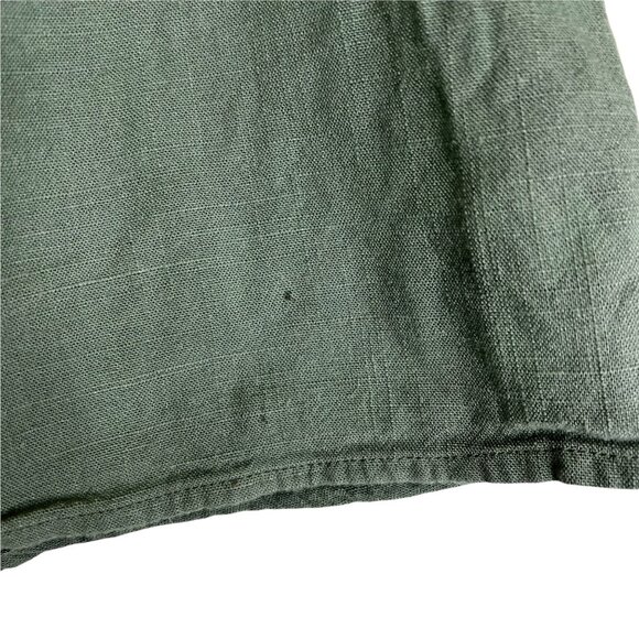 Blue Rain Mini Skirt S Linen Blend Green Blue Yellow Embroidered Size Small‎ - Picture 6 of 8